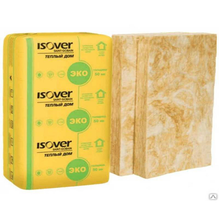 Утеплитель Isover Теплый Дом Твин 50х1220х5490 в МСК